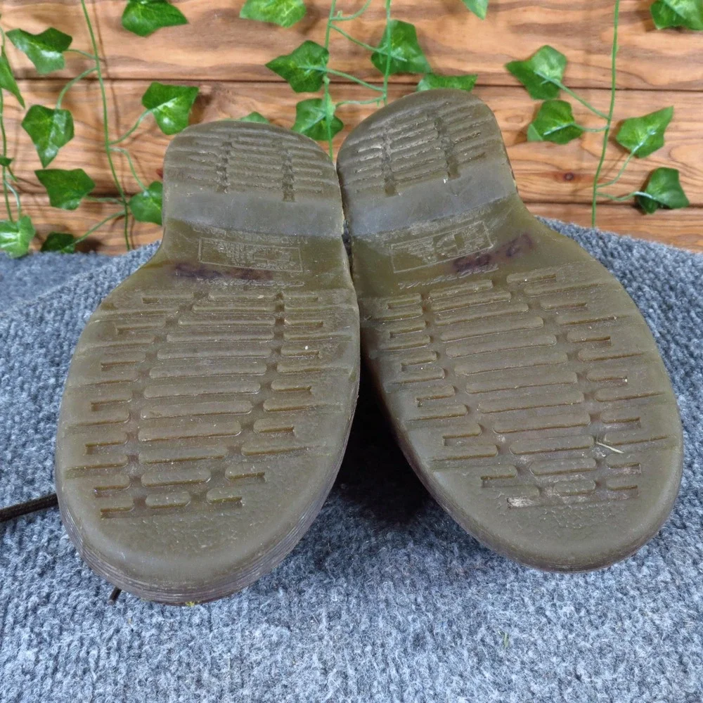 Dr. Martens 8168 Kids Oxford Shoe Size 2 School Uniform Brown Leather Vintage
